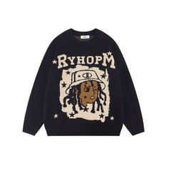 Suéter de niña con frizz