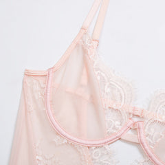 Lace Mesh Fun Sling Jumpsuit