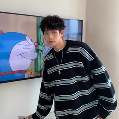 Schicker Streifenpullover