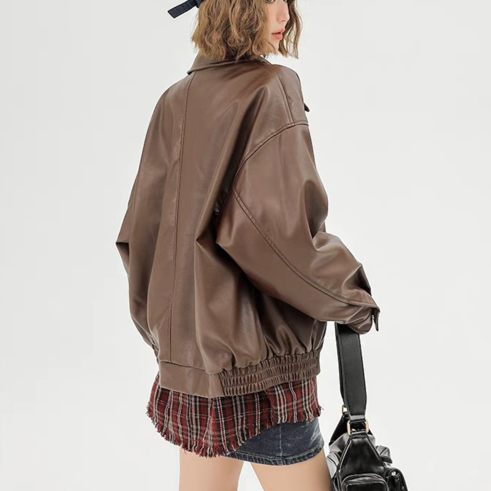 Chaqueta de cuero genial