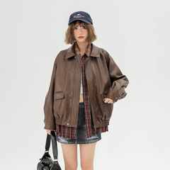 Chaqueta de cuero genial