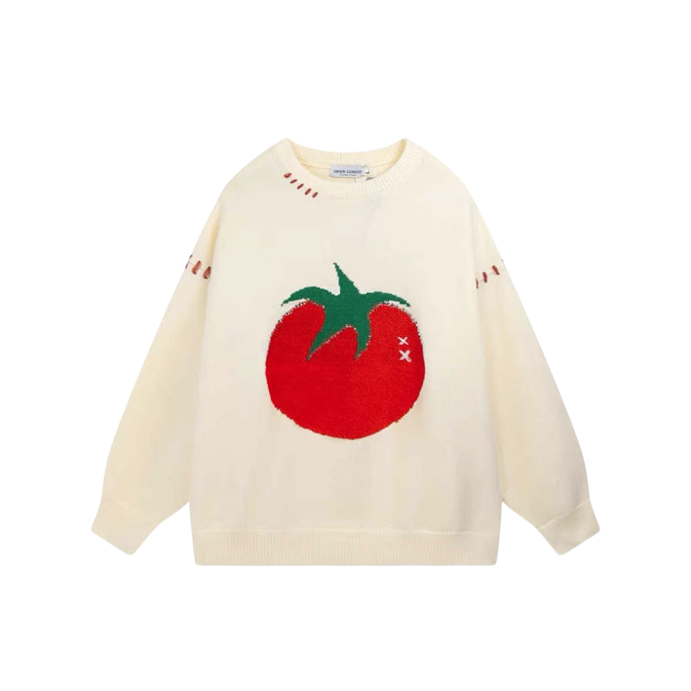 Suéter de tomate lindo