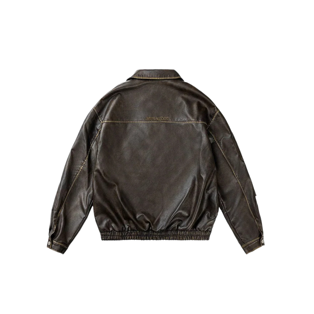 A very practical leather jacket