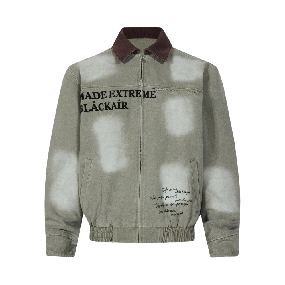 Chaqueta desgastada lavada 