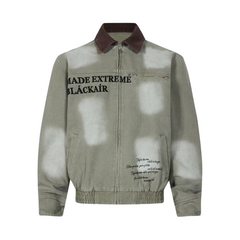 Chaqueta desgastada lavada 
