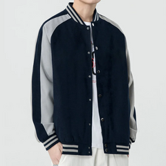 Casual Stitching And Contrasting Colors Jacket
