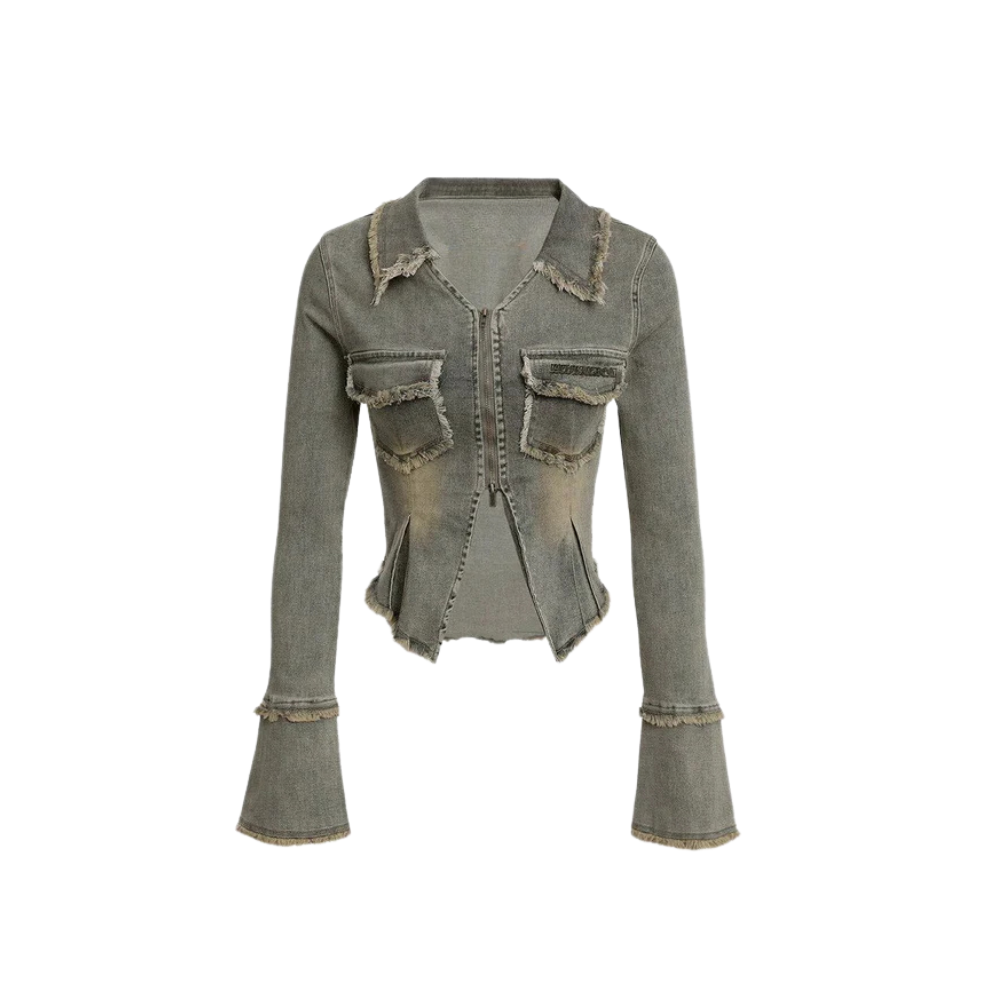 Chaqueta vaquera divertida