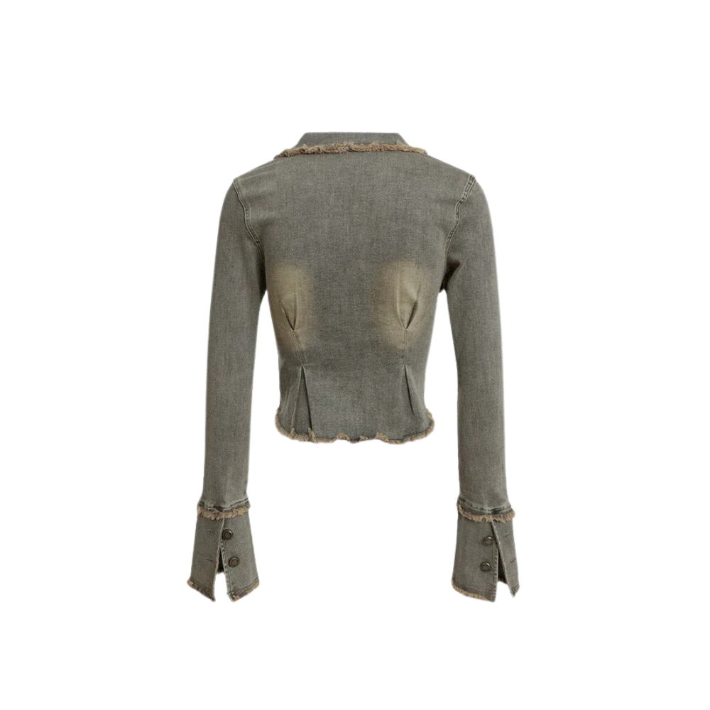 Chaqueta vaquera divertida