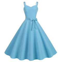 Retro A-line Summer Dress