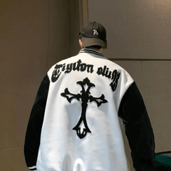 Chaqueta gótica con cruz de High Street