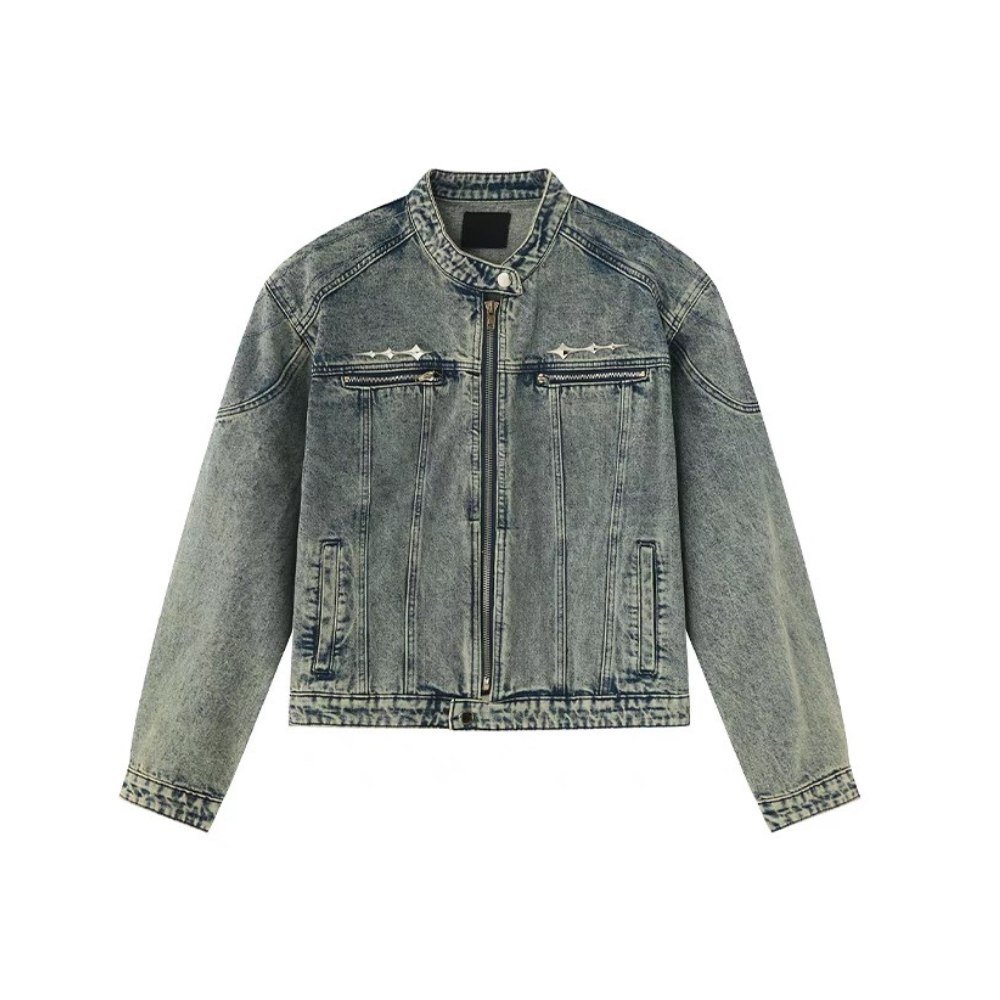Chaqueta vaquera corta