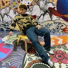 Suéter de estrellas de High Street lines