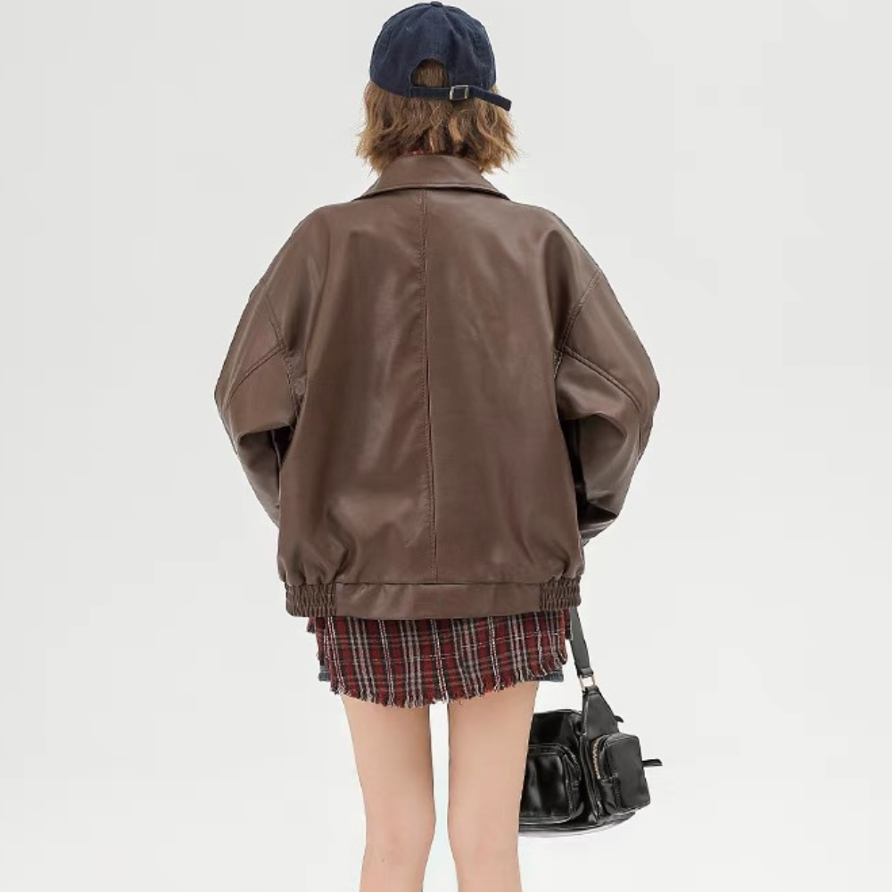 Chaqueta de cuero genial