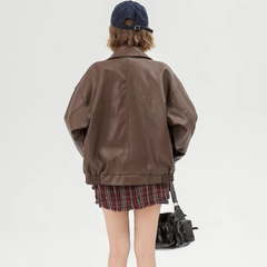 Chaqueta de cuero genial