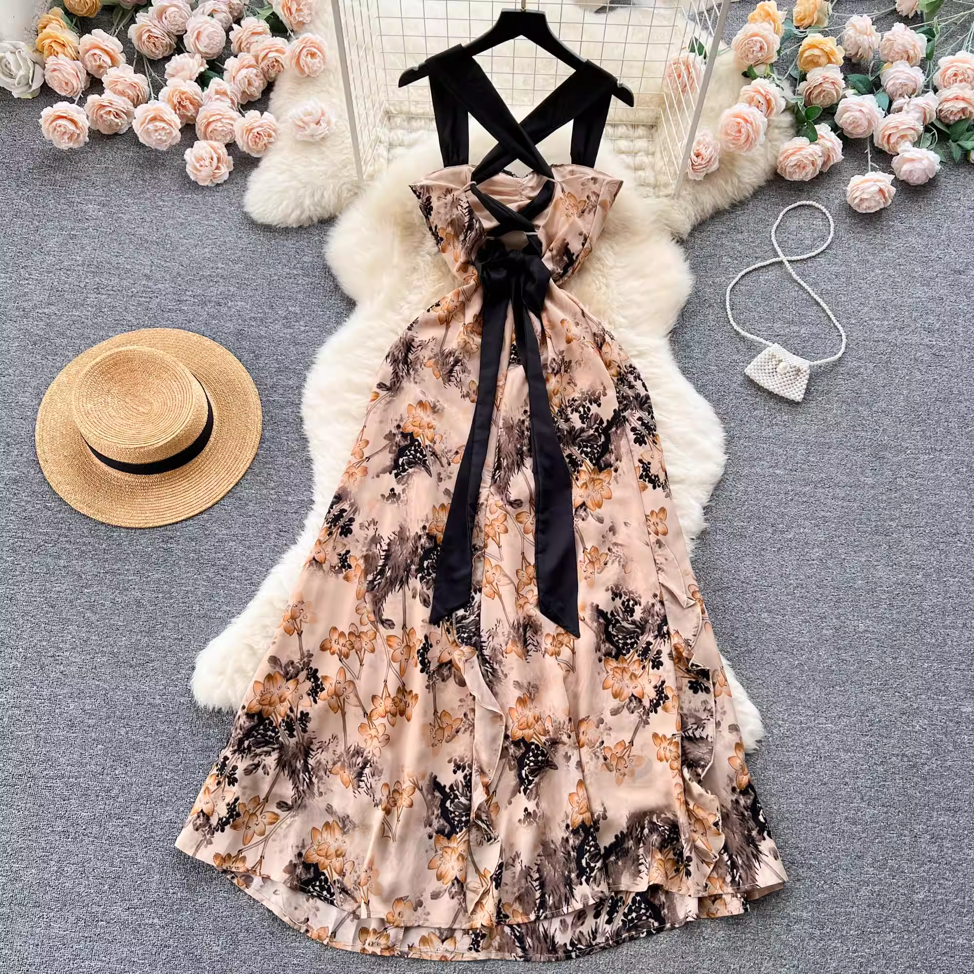 Women's floral summer dress