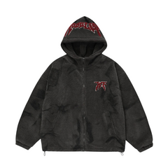 Chaqueta Little Devil con efecto tie-dye