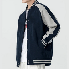 Casual Stitching And Contrasting Colors Jacket