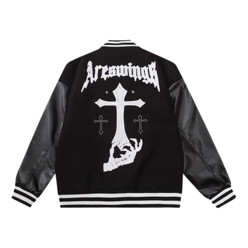 Chaqueta con calavera cruzada de High Street