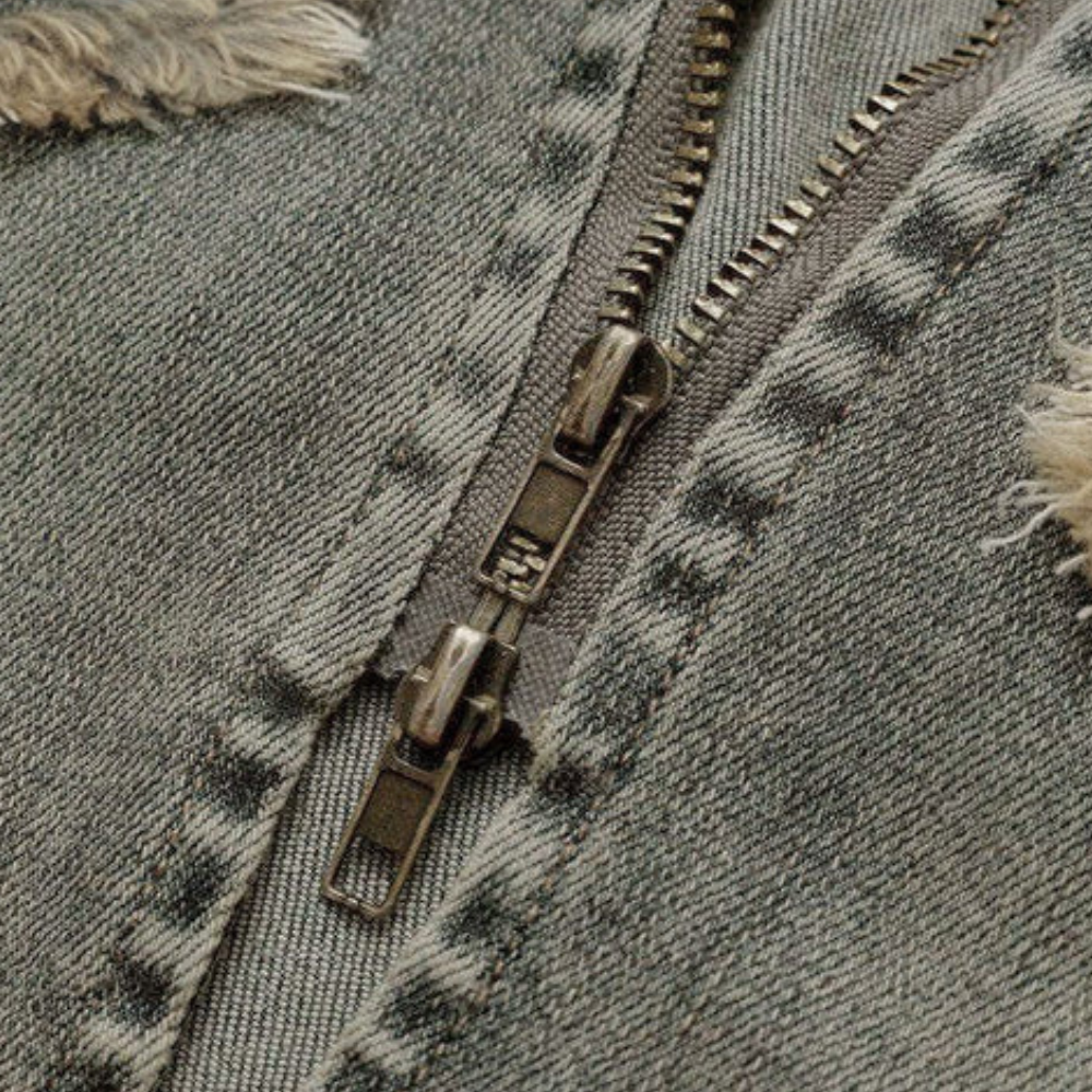 Chaqueta vaquera divertida