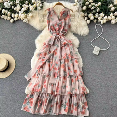 Women's summer seaside vacation dress