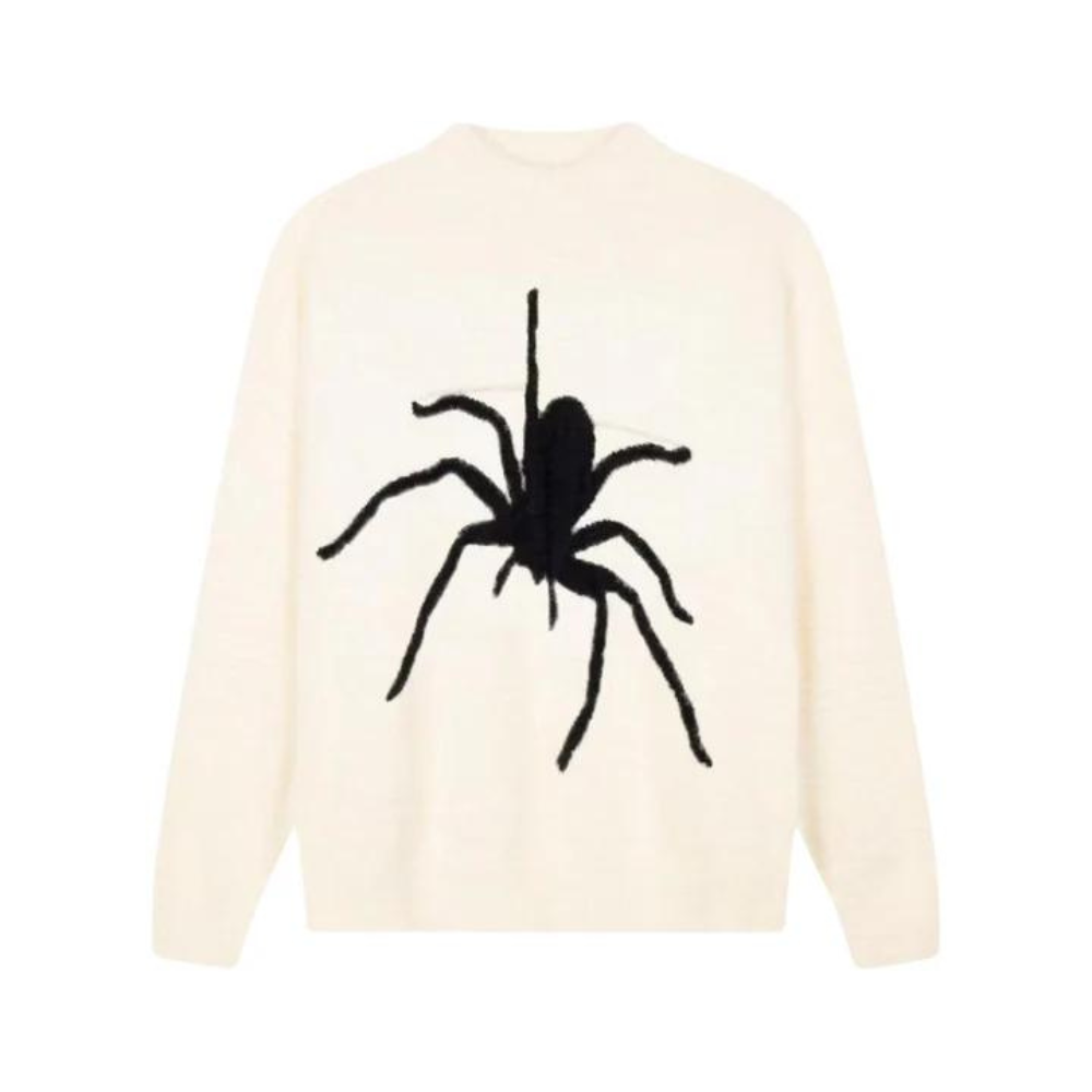 Casual Simple Spider Sweater
