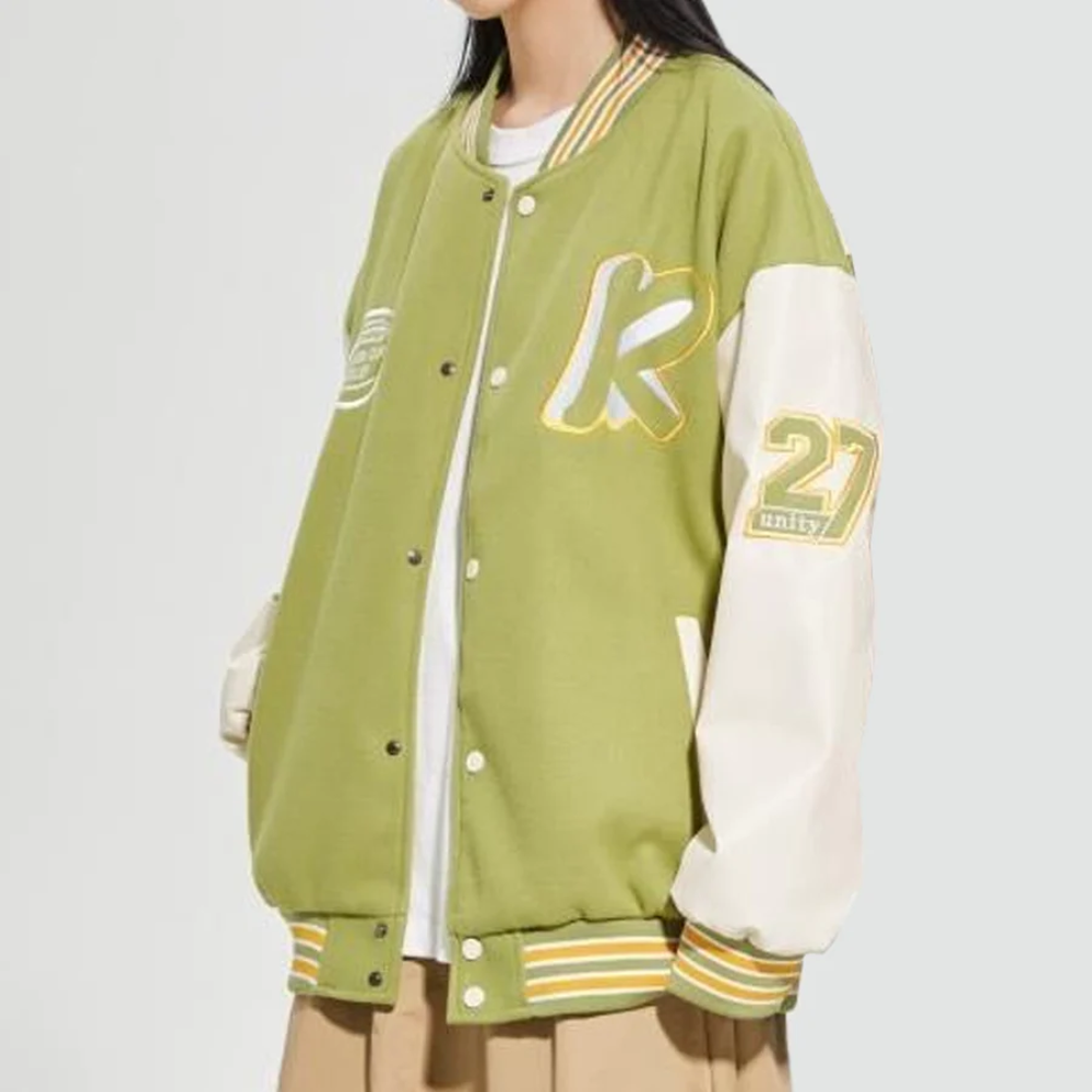Chaqueta de béisbol bordada