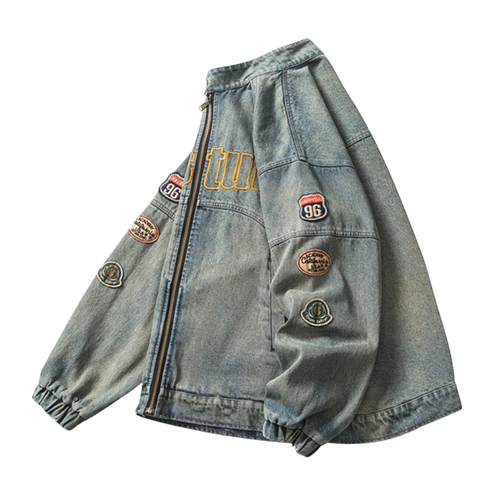 Chaqueta vaquera estilo hip hop