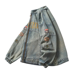 Chaqueta vaquera estilo hip hop