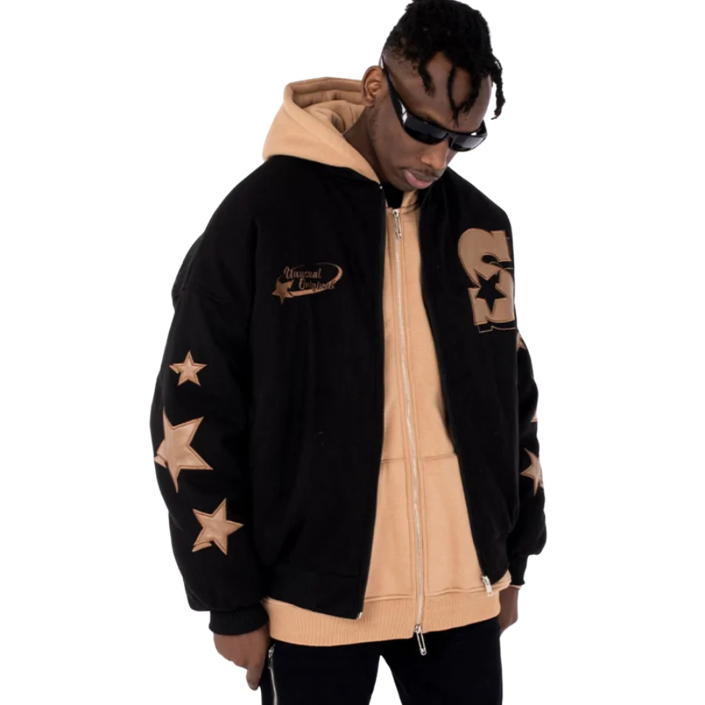 American Street Star Embroidery Jacket