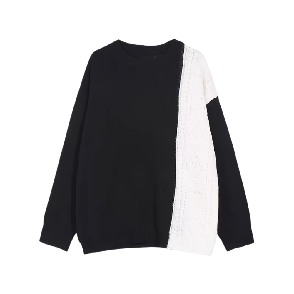Two different colors Sweater