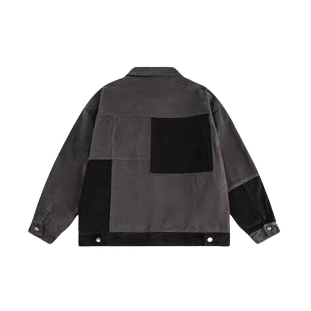 Chaqueta de pana con parches