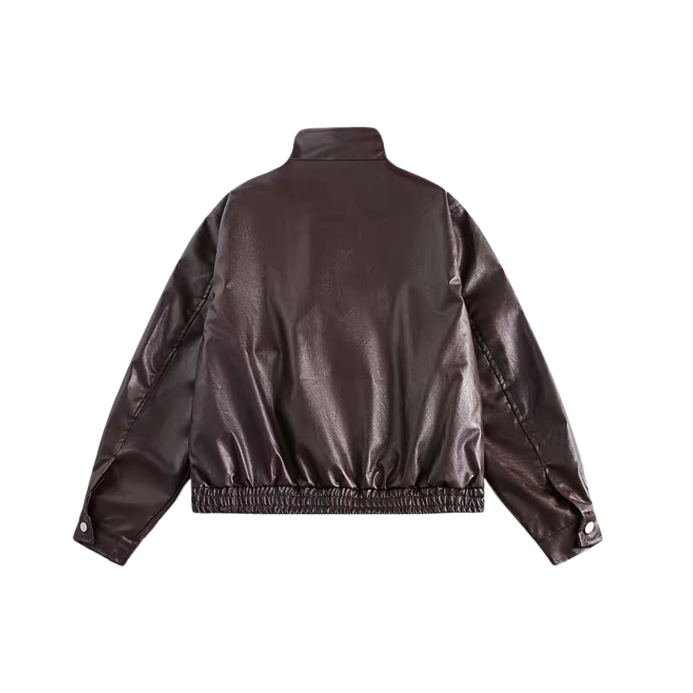 Bonita chaqueta de cuero