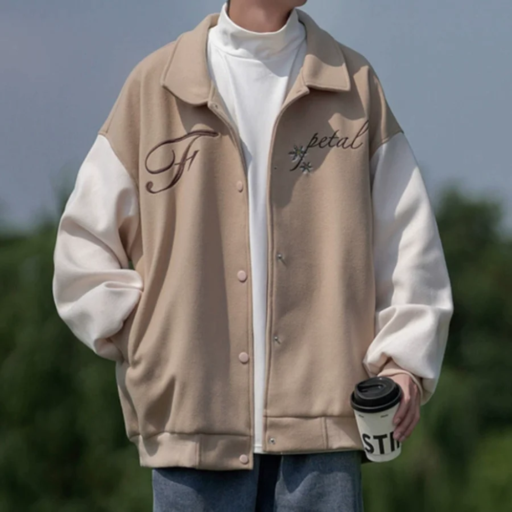 Chaqueta con bordado japonés