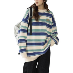 Striped Crew Neck Sweater