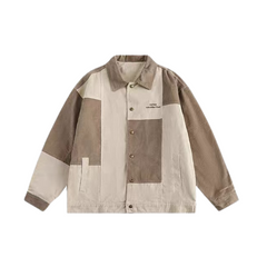 Chaqueta de pana con parches
