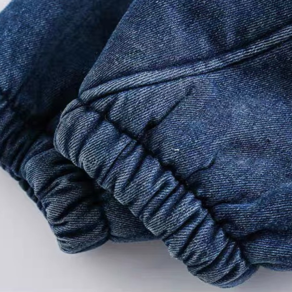 Warmer Jeansmantel