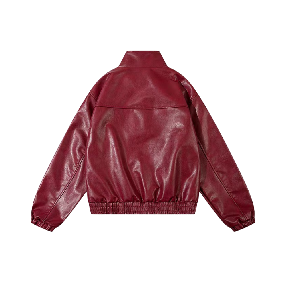 Chaqueta de cuero para dama