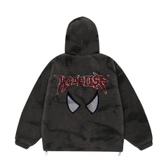 Chaqueta Little Devil con efecto tie-dye