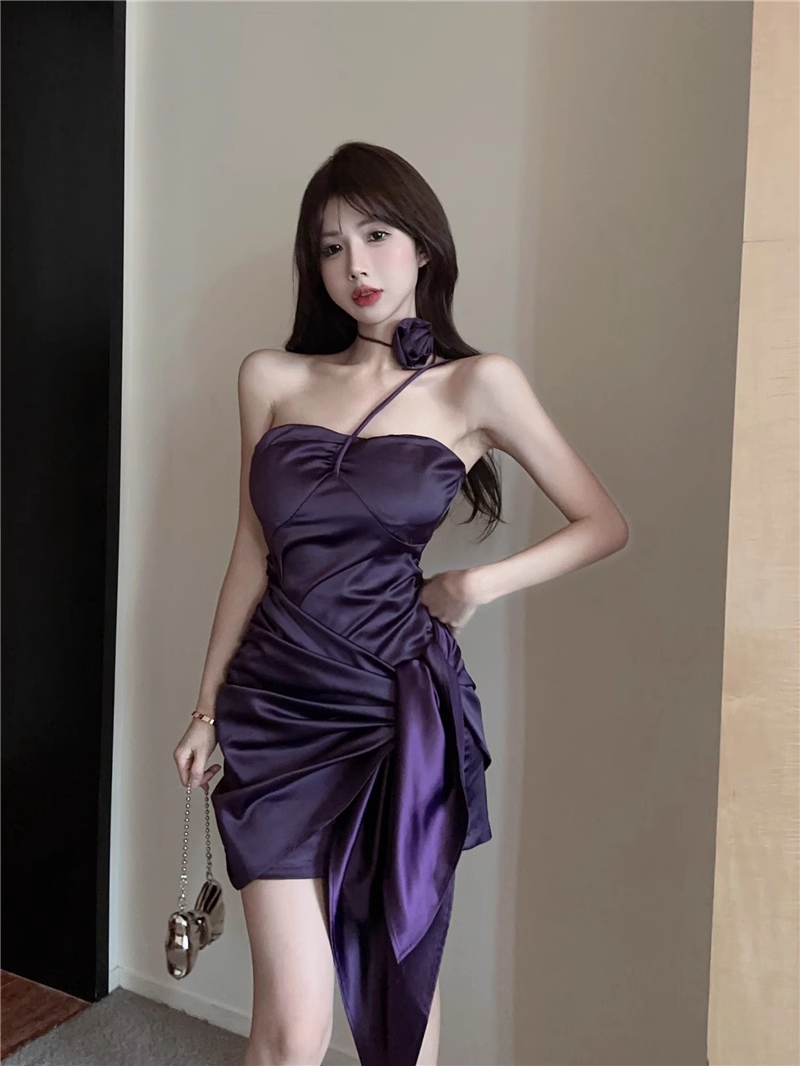 Purple Party Dress