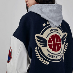 Chaqueta de baloncesto clásica retro
