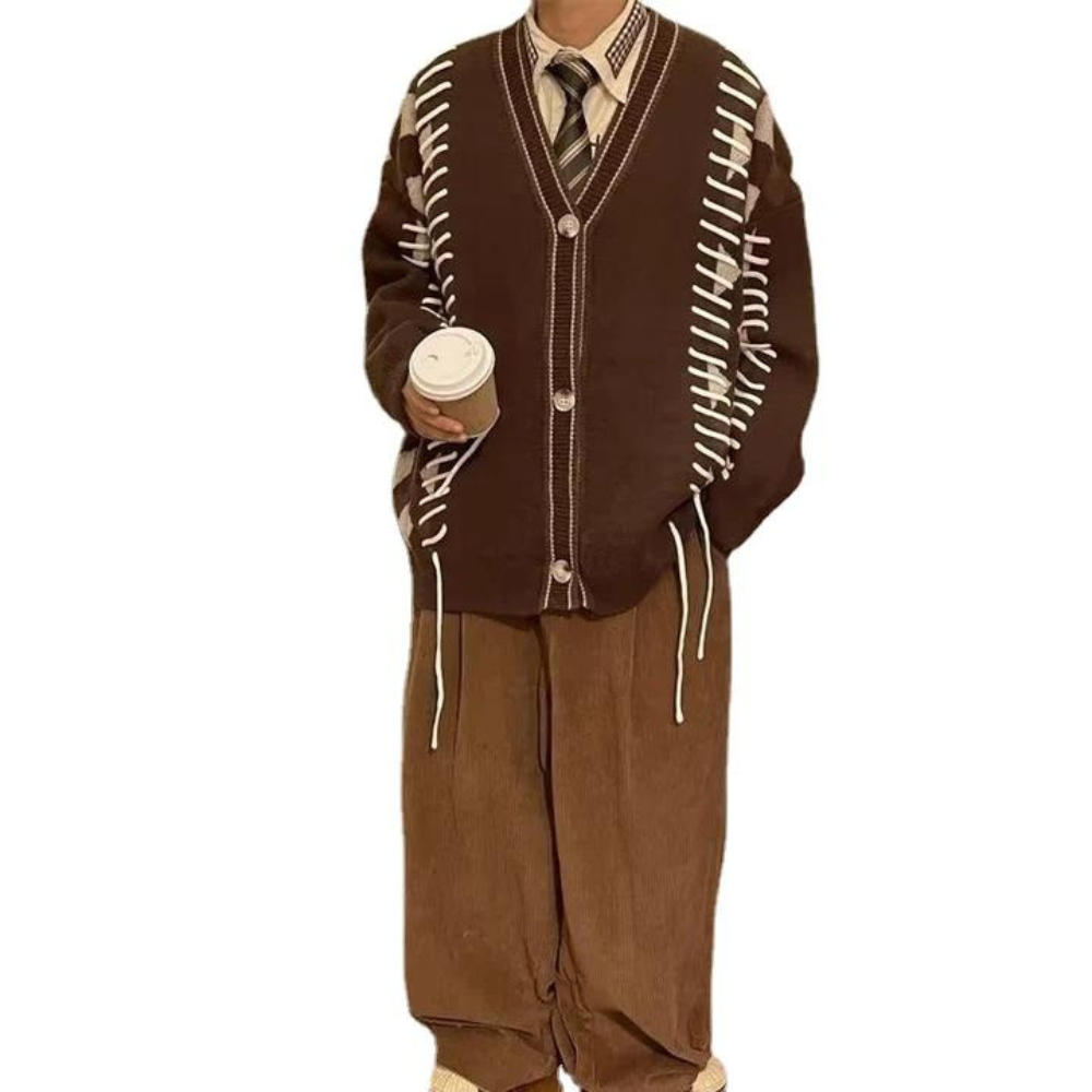 Vintage Street Knitted Cardigan