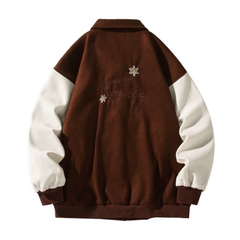 Chaqueta con bordado japonés