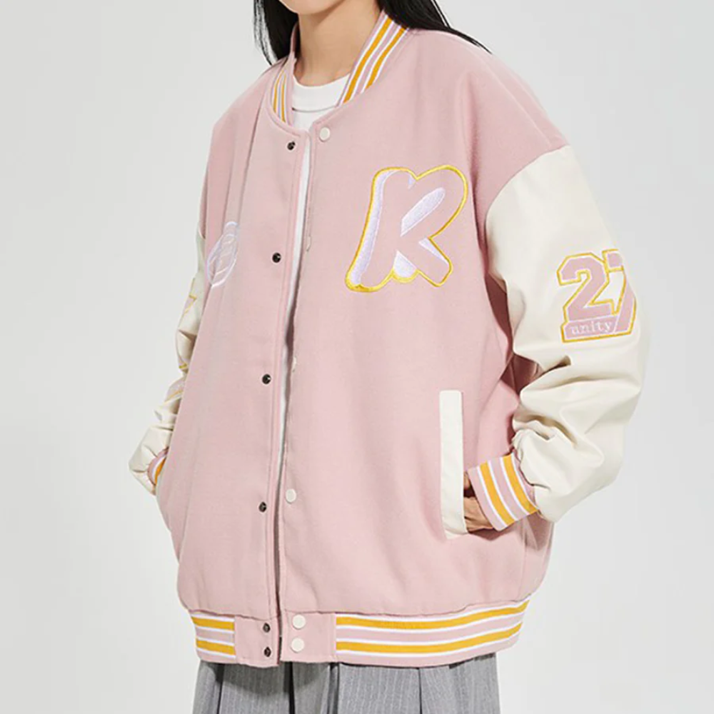 Chaqueta de béisbol bordada