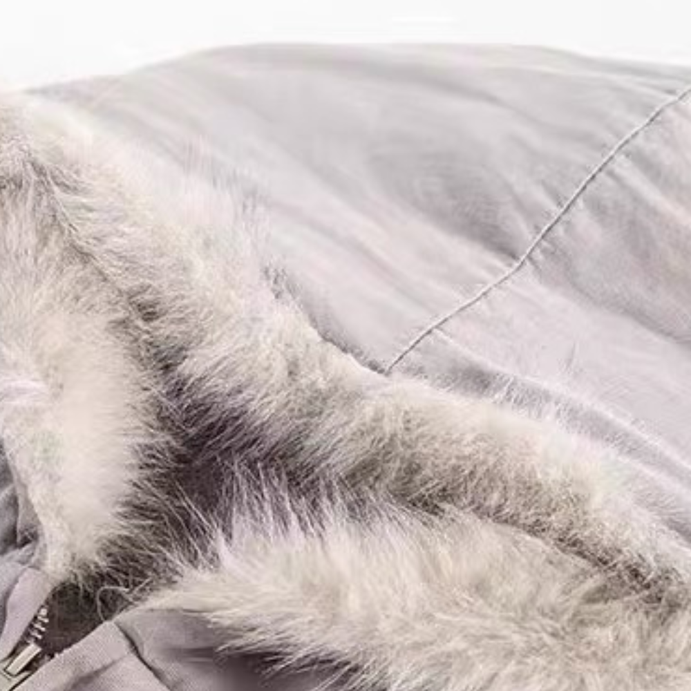Furry Cozy Hoodie Coat