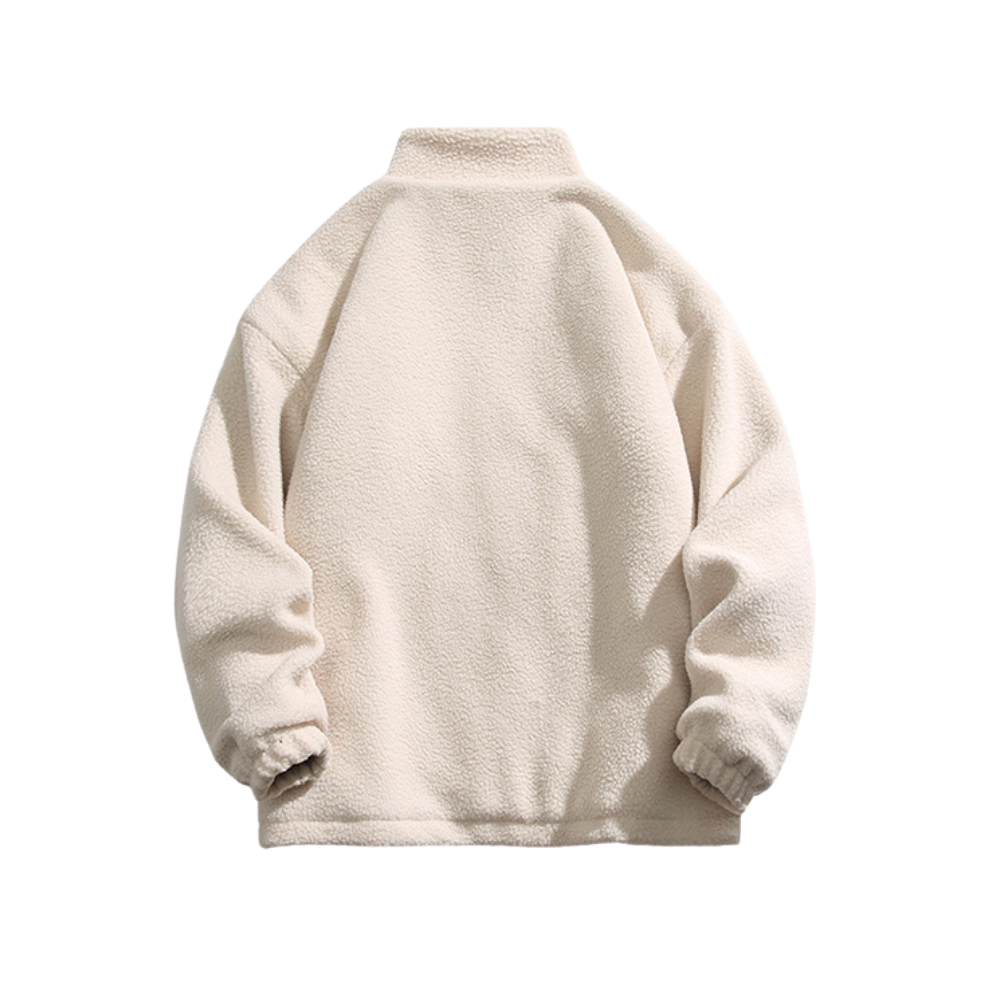 Patchwork Sherpa Coat