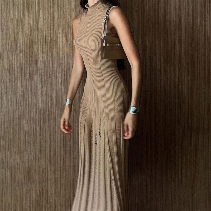 Knit Slim Maxi Dress