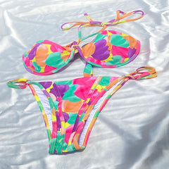 Bikini de playa elegante de verano para mujer