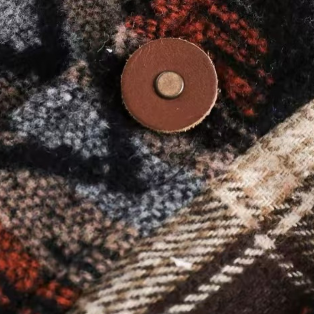 Chaqueta vintage con flores