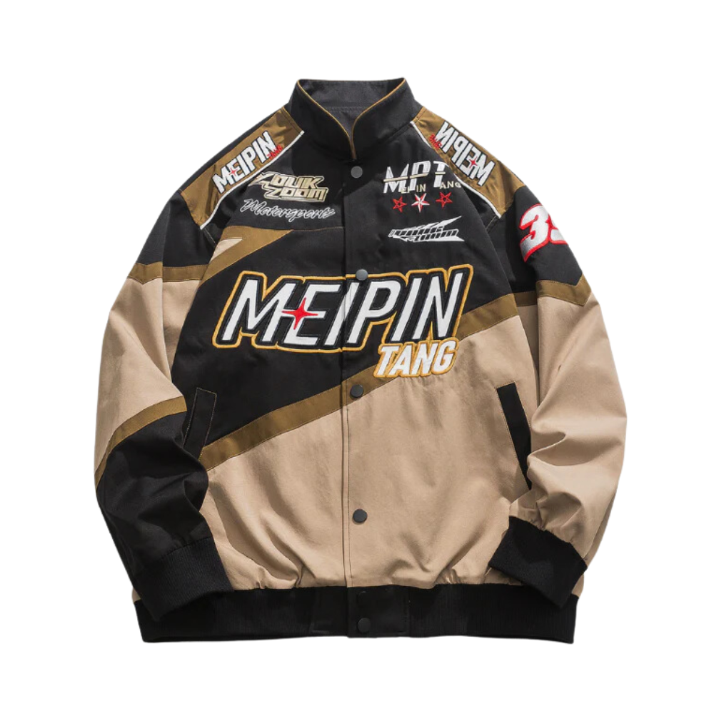 Chaqueta estilo motociclista urbana de calle