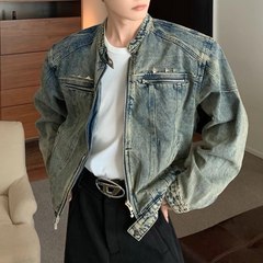 Chaqueta vaquera corta